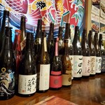 Minamikashiwa Shunno Sengyo To Shiki No Jizake Sushi No Isoichi - 日本酒瓶