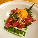 南柏 旬の鮮魚と四季の地酒 すしの磯一 - 本マグロのユッケ