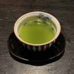 和shoku。の水 - 締めの緑茶