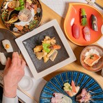 Nagari Sushi - 料理上から