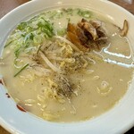 薩摩っ子ラーメン - ニンニク普通