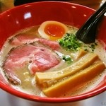 俺のラーメン あっぱれ屋 - 【2014.03.01】濁とろ塩ラーメン（並）