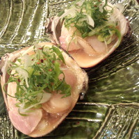 魚斉 - 蛤焼き
