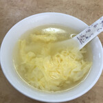 金龍門 - 卵中華スープ
