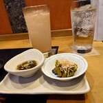海鮮酒場わんす - お通し