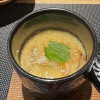 大宮 寿司 いし山 - 餡かけ茶碗蒸し