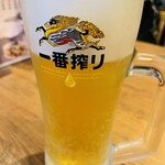 嘉祥 - 生ビール\(//∇//)\