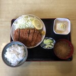 Kimura Shokudou - とんかつ定食　特上　メニューになし　1000円