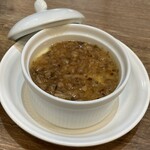 Kouhaku - フォアグラの茶碗蒸し キノコの和風あんかけ