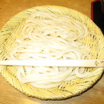 釜竹 - 2014・3・8　ざるうどん(太打ち)
