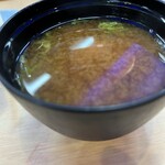 寿司本家 - アサリ赤だし