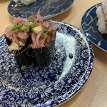 寿司本家 - 生桜エビ軍艦