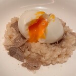 cucina Wada - トリュフと玉子とリゾット