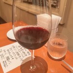 cucina Wada - 赤ワイングラス