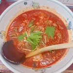 韓韓麺 - ユッケジャン麺 4辛(うどん)/990