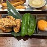 炭火とうまいもん 暁 - おつまみつくね炭火焼き