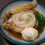 うどん浮内 - ちく玉天ぶっかけ