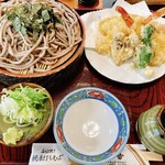 そばの源吾 - 料理写真:天ざるそば　1200円税込