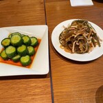 京鼎楼 - この胡瓜は、辛すぎでした