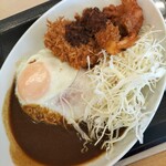 かつや - 料理写真:フルプレート盛り　¥869