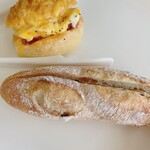 SOLANA BAKERY - カルボナーラとラムレーズン