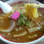 ラーメンさんぱち - 味噌　380円　2014/03