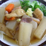 手打ちうどん 上田 - 20140308 の　しっぽくうどん