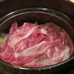 神保町 傳 - 牛肉・筍ご飯