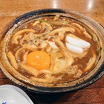 Yamamotoya Honten - かしわ入り味噌煮込みうどん