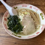 満龍 - 中華飯セット（ミニ＋半塩ラーメン）