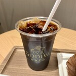 ゴディバカフェ - アイスコーヒー 350円