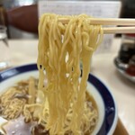 中華 吉野 - 縮れ麺