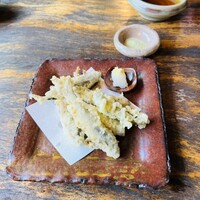 九つ井 本店 - 稚鮎天