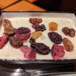 しゃぶ叙 - ドライフルーツのカッサータ