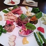 カネ保水産 - 2014.3月　アンティパスト３人前