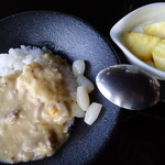 櫟平ホテル - 朝食バイキング　安達太良ミルキーカレー