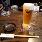 Didoriya Amon - 飲み放題　生ビール
