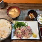 Hamada - 鯵たたき定食