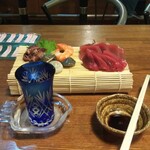 Chidori - 刺身と鶴齢