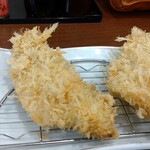 食事処 ときわ - 花雪アジフライ　380円