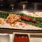 久坊 - 普通のもやし焼きがA5ヒレの油で焼くとなんておいしいのでしょうか！