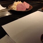 久坊 - 左：A5シャトーブリアン、右A5フィレ肉赤身