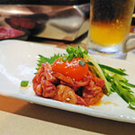 焼肉の井筒屋 - 馬ユッケ