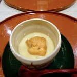 Arakichou Mitsuki - 茶碗蒸しの中にはフグの白子が！