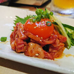 焼肉の井筒屋 - 馬ユッケ