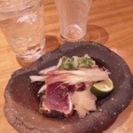 馳走屋河の - よこわのタタキ