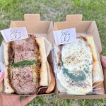 日本一分厚いカツサンド 大阪とんかつ - 