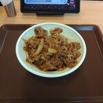 すき家 - 料理写真:牛丼中盛り　580円(税込み)