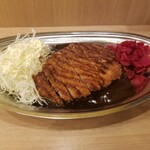 ゴーゴーカレー 新橋駅前パーク店 - ロースカツカレー中盛