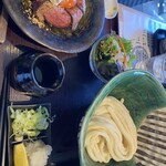 Kamaage Udon Suzuan - ローストビーフ丼セット